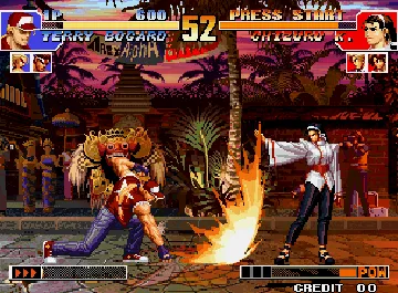 The King of Fighters '97 (set 1) screen shot game playing
